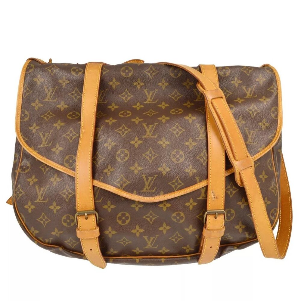 Louis Vuitton Monogram Saumur 43 Messenger Bag